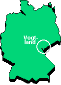 Lage des Vogtlandes