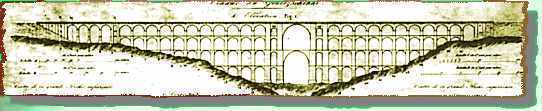 Göltzschtalbrücke: 'Constructios'-Zeichnung