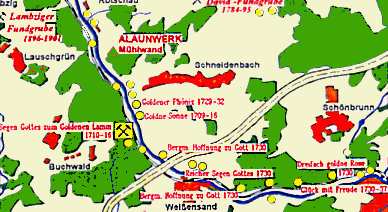 Goldseifen im mittleren Göltzschtal