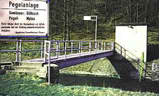 Pegelanlage der Göltzsch in Mylau
